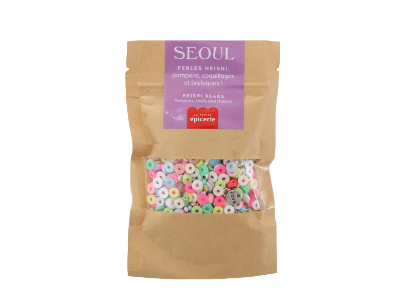 Achat Mélange de perles heishi et de breloques - Séoul