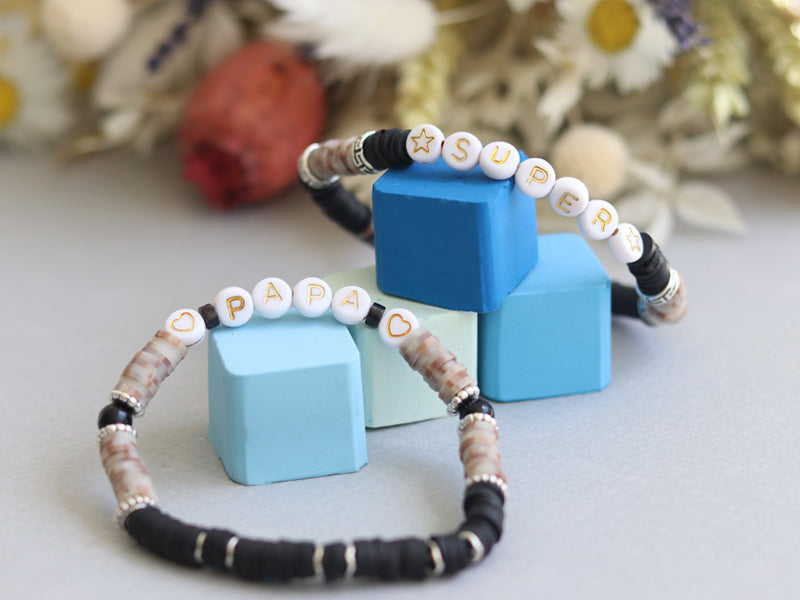 achat Perles lettres "Super" pour bracelet à personnaliser