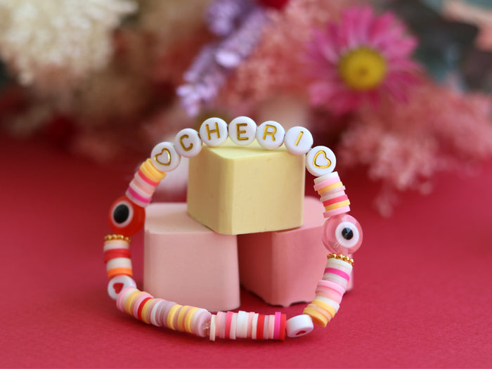 Achat Perles lettres "Chéri" pour bracelet à personnaliser