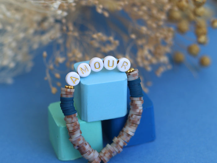 Achat Perles lettres "Amour" pour bracelet à personnaliser