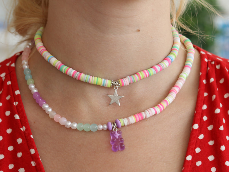 achat Mélange de perles heishi et de breloques - Séoul