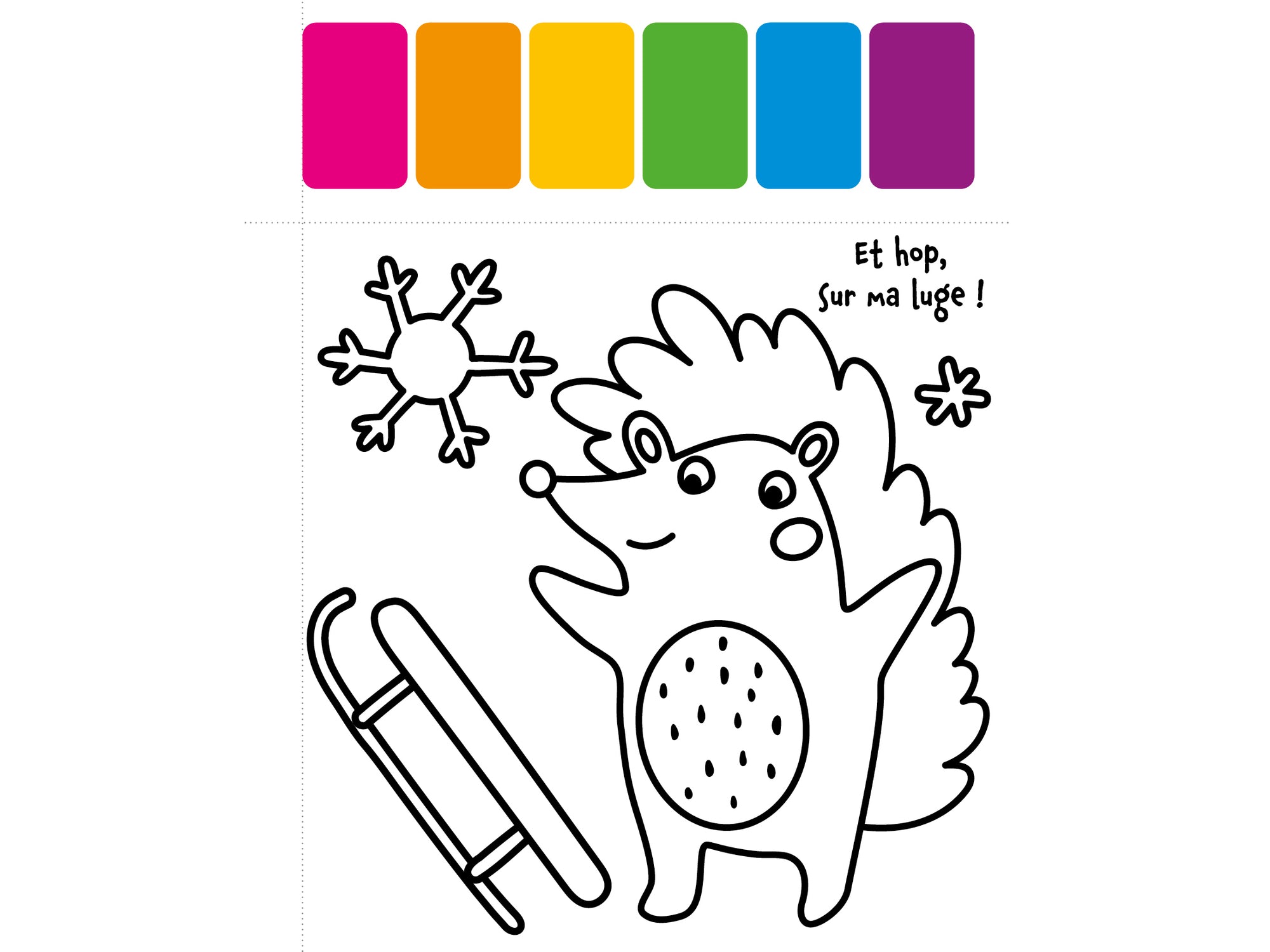 achat Ma première palette de peinture L'hiver + pinceau - 1,2,3 Soleil