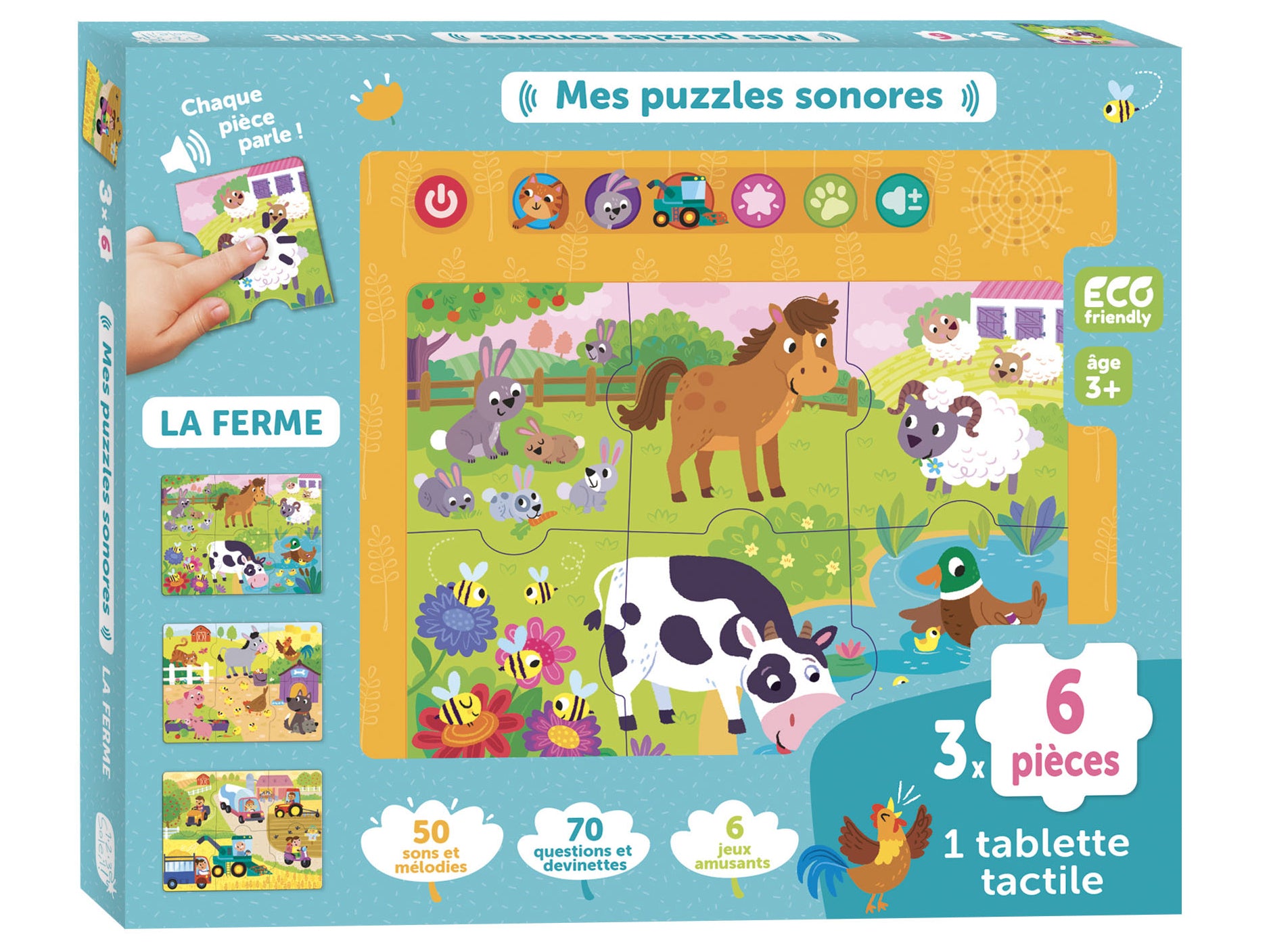 Achat Mes puzzles sonores - La Ferme