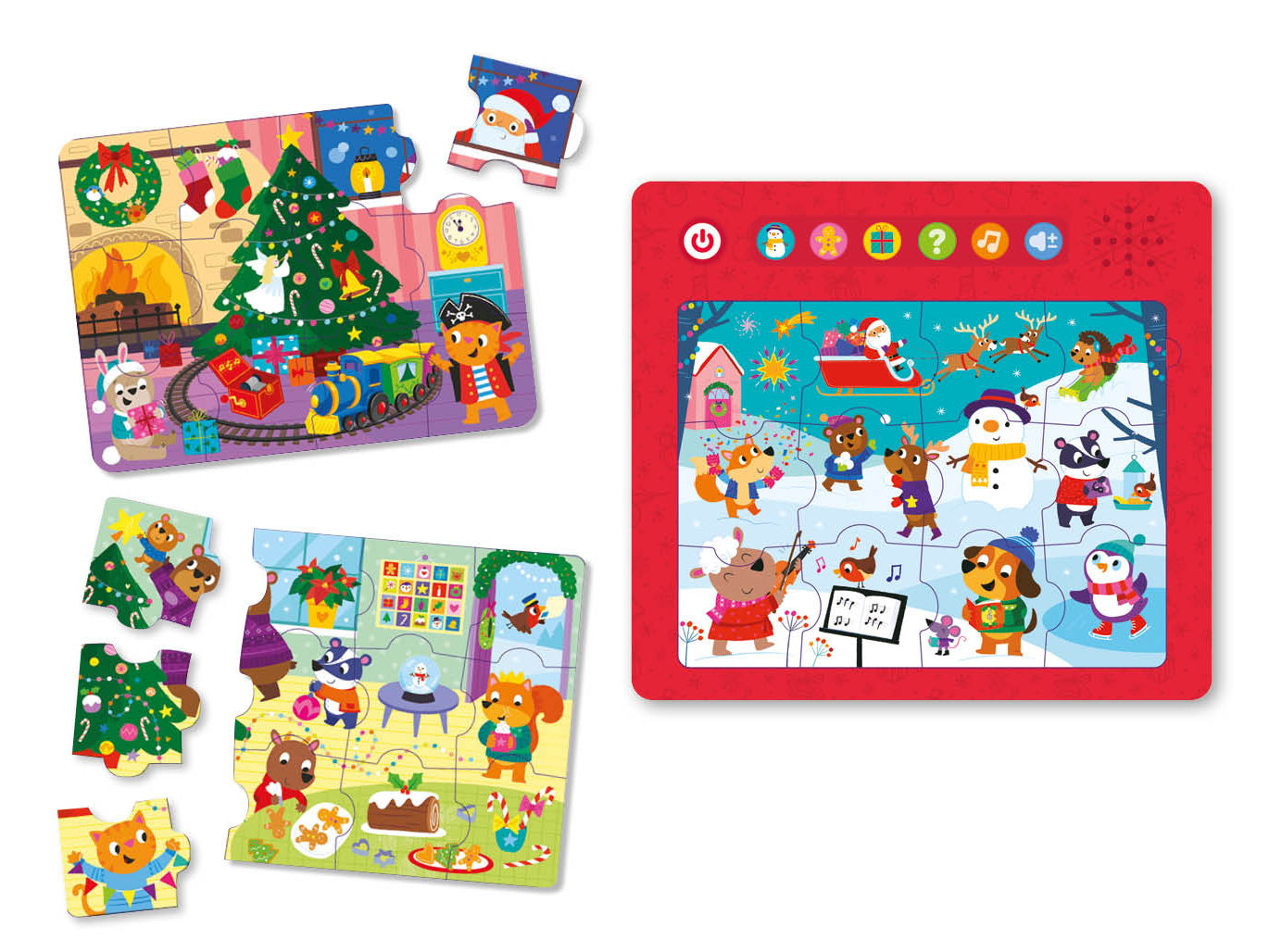 Achat Mes puzzles sonores - Noël