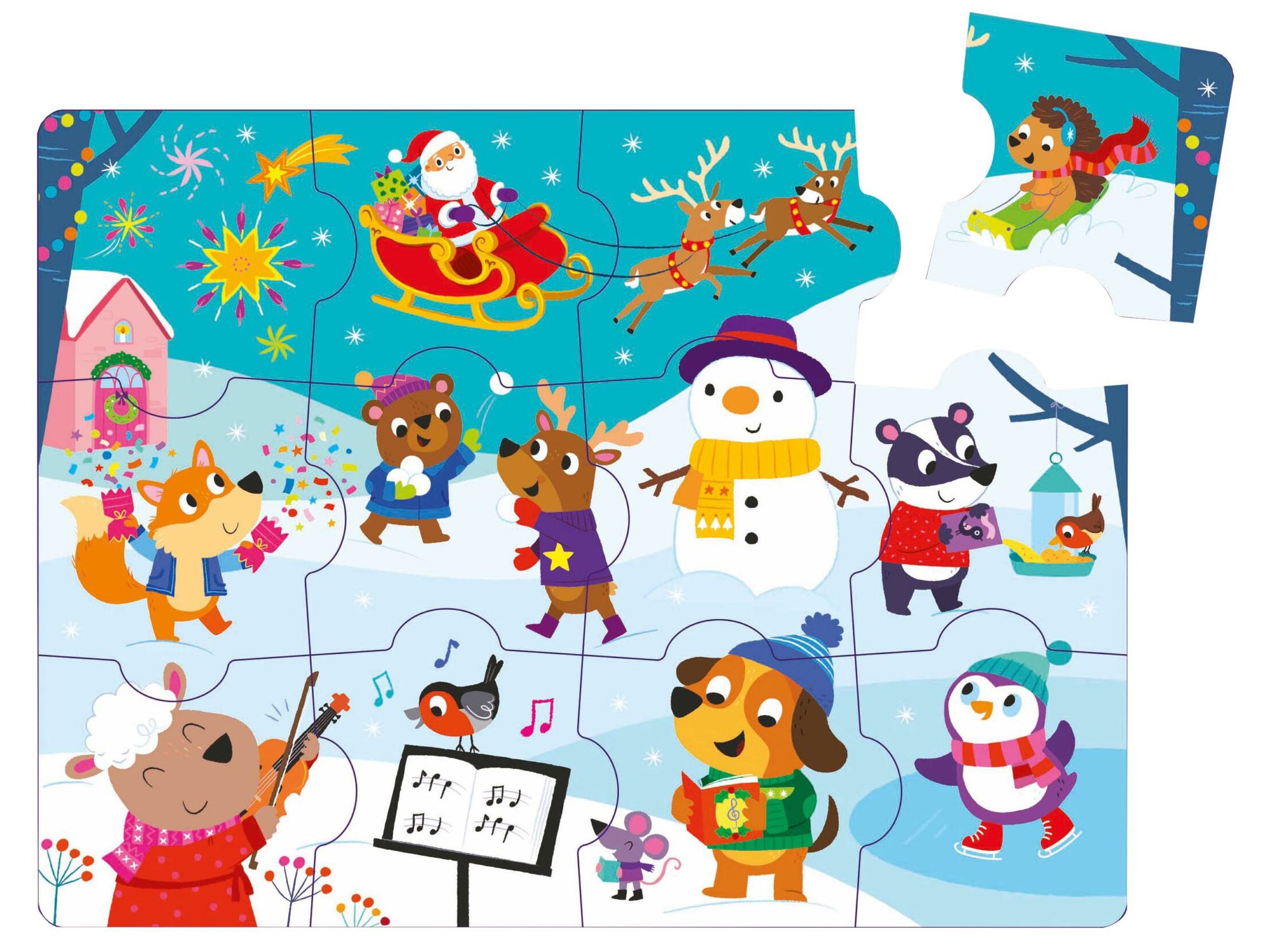 achat Mes puzzles sonores - Noël
