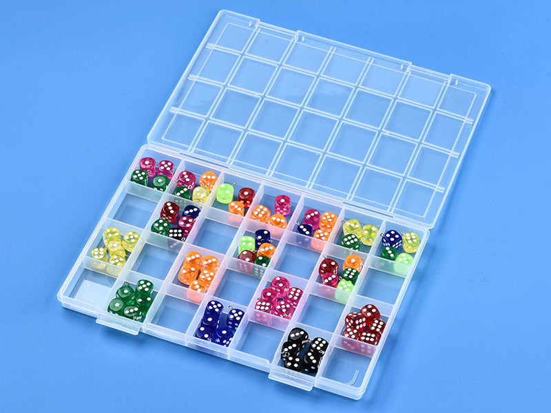 achat Boite de rangement pour perles - 28 compartiments - 28 x 19 cm
