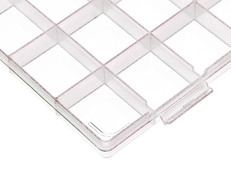 achat Boite de rangement pour perles - 28 compartiments - 28 x 19 cm