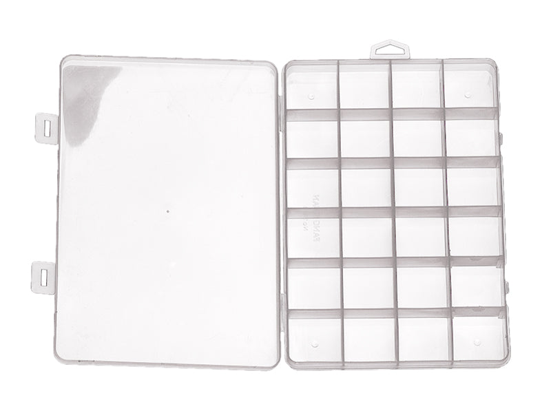achat Boite de rangement pour perles - 24 compartiments - 19 x 13 cm