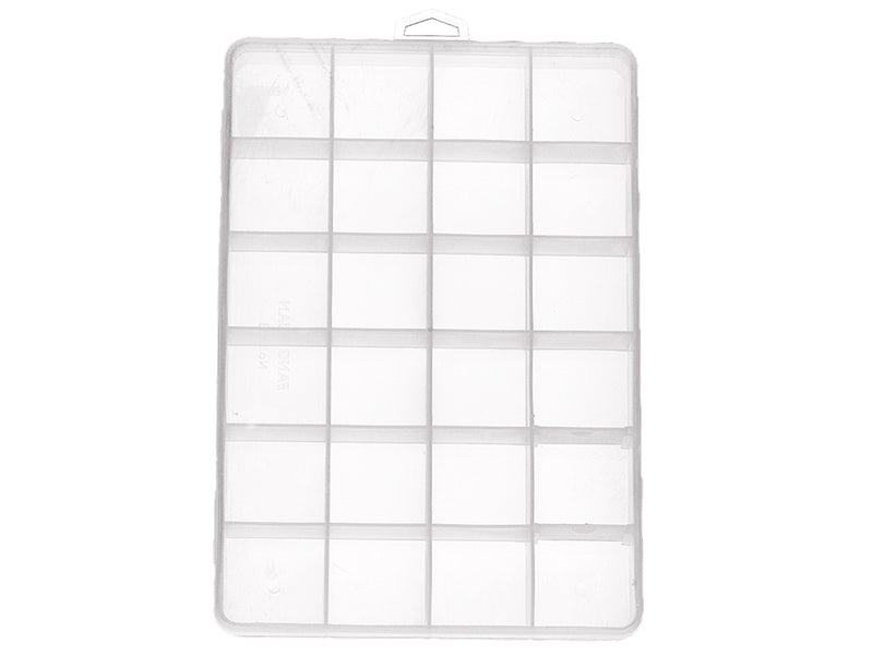 achat Boite de rangement pour perles - 24 compartiments - 19 x 13 cm
