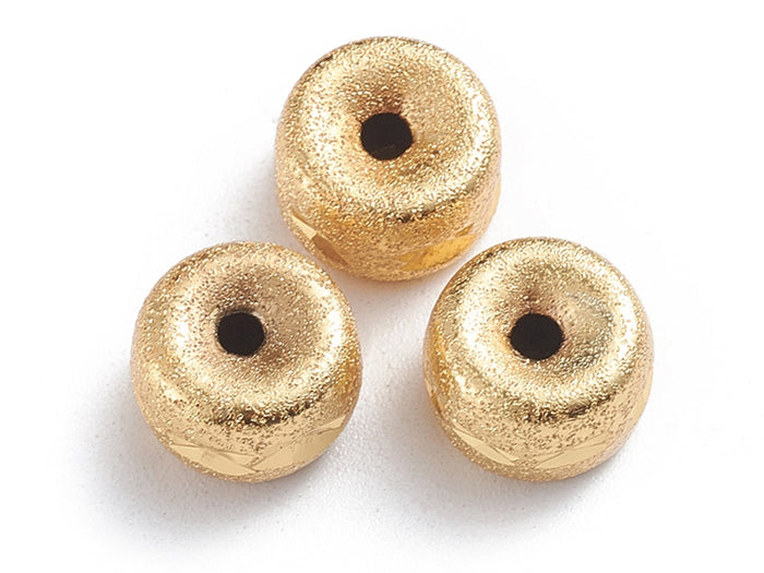 Achat Perle intercalaire pour bijoux dorée - 10 x 6 mm