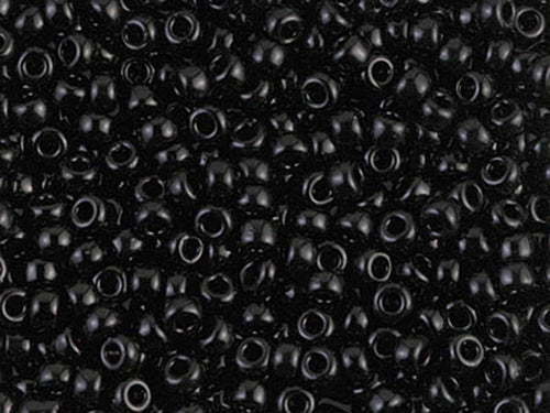 Achat Rocailles Miyuki 8/0 opaque black - 401