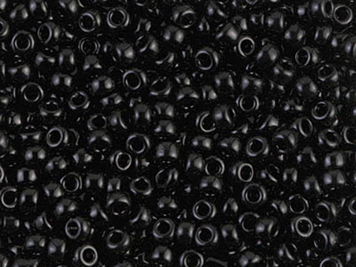Achat Rocailles Miyuki 8/0 opaque black - 401