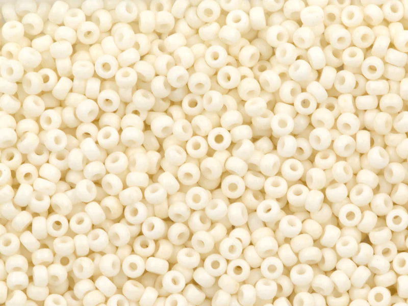 Achat Rocailles Miyuki 11/0 opaque matte cream - 2021