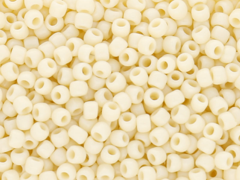 Achat Rocailles Miyuki 11/0 opaque matte cream - 2021