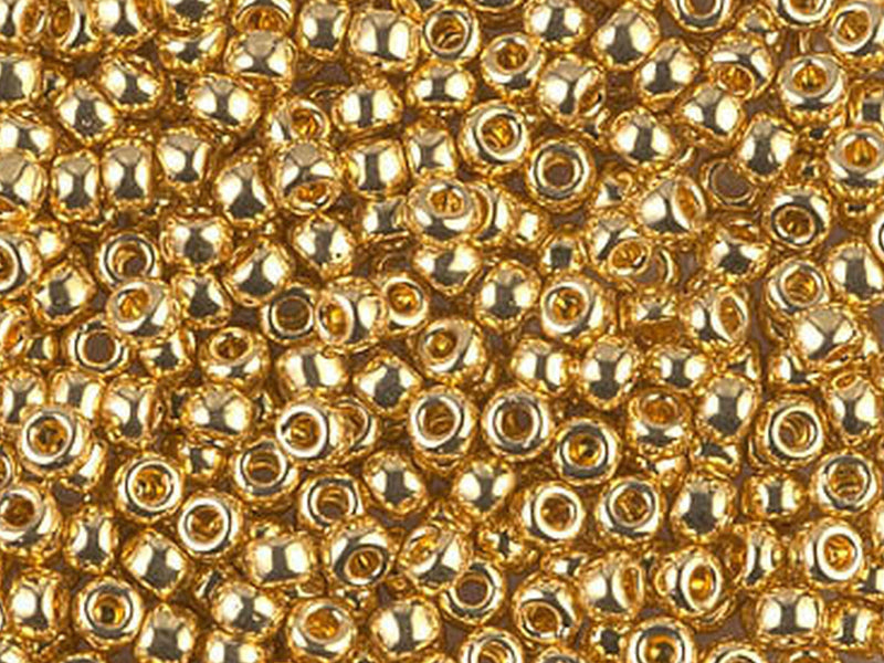 Achat Rocailles Miyuki 11/0 24kt gold plated - 191