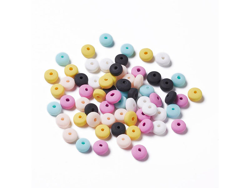 achat Boite de 6 couleurs de perles heishi épaisses