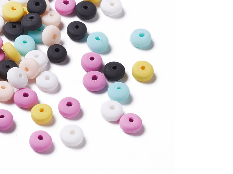 achat Boite de 6 couleurs de perles heishi épaisses