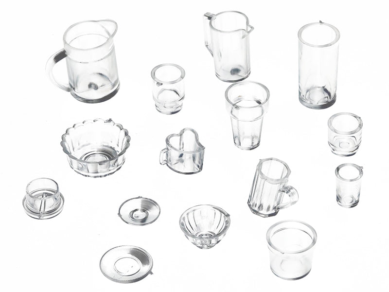 Achat Lot de 15 tasses différentes miniatures en plastique