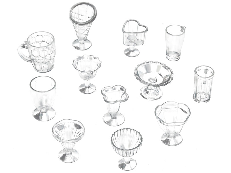 Achat Lot de 12 gobelets différentes miniatures en plastique