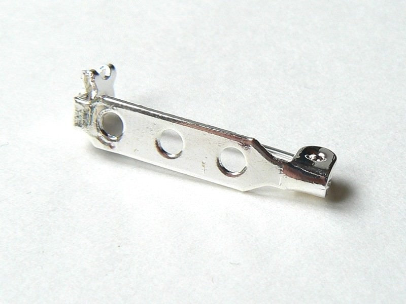 achat Support de broche argenté clair - 25 mm