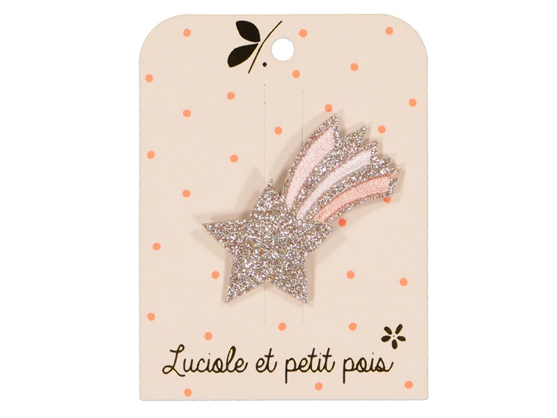 Achat Barrette étoile filante - Pastel rose