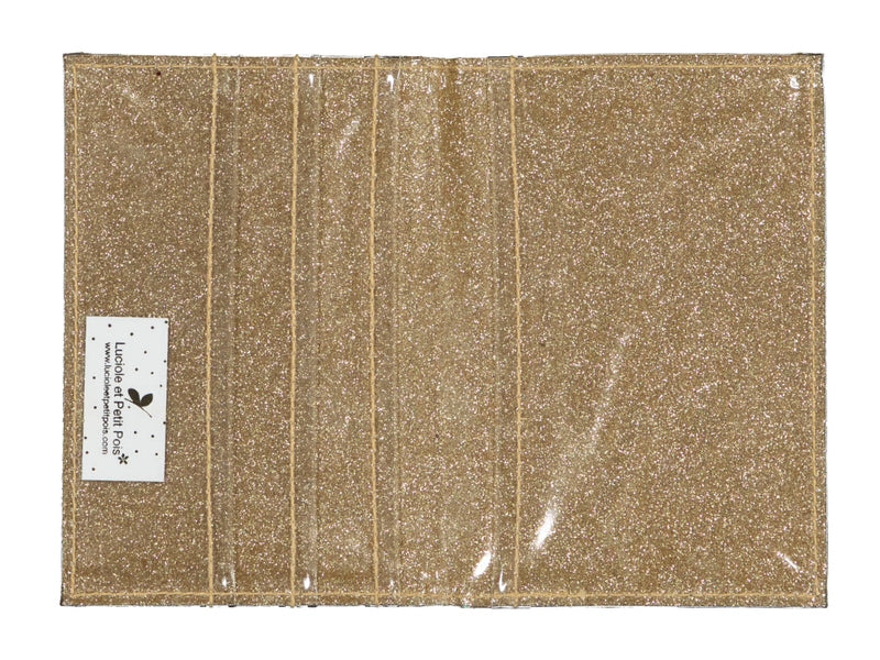 Achat Porte-passeport - Glitter or