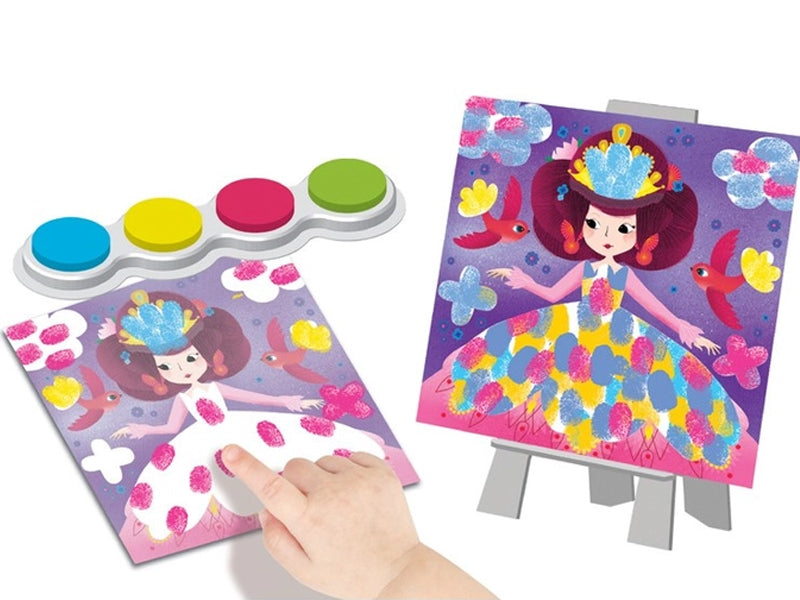 Achat Coffret de peinture au doigt "Monde féérique"