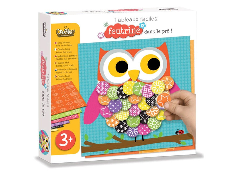 Achat Coffret créatif feutrine "Dans le pré"