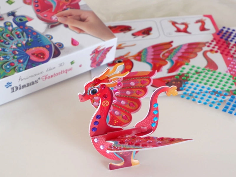 achat Coffret créatif animaux déco 3D " Diams fantastique"