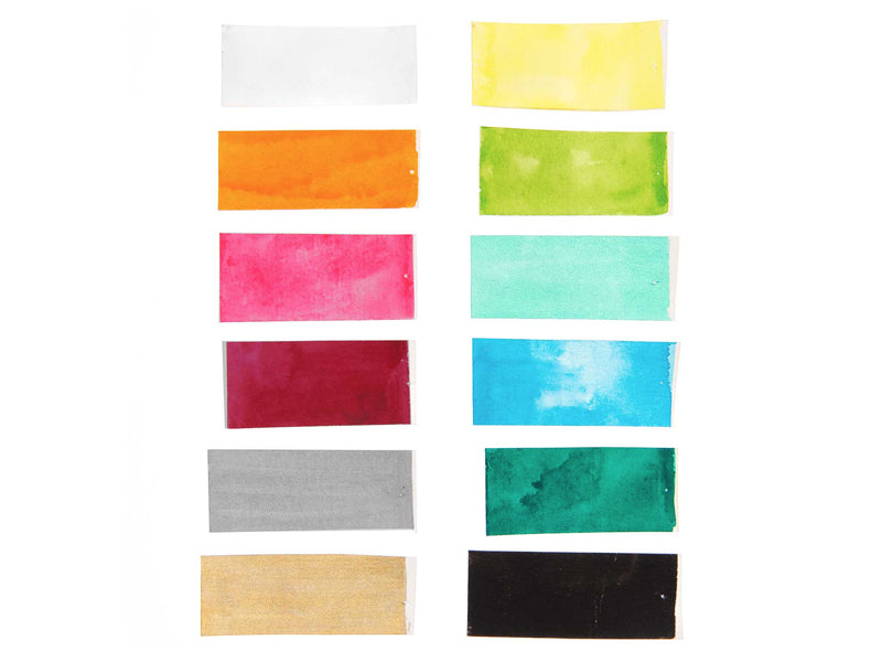achat Coffret aquarelle - Couleurs arc-en-ciel