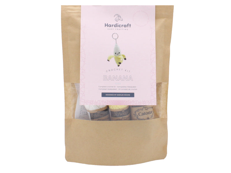 achat Kit crochet - Pendentif sac / porte clé - Banane