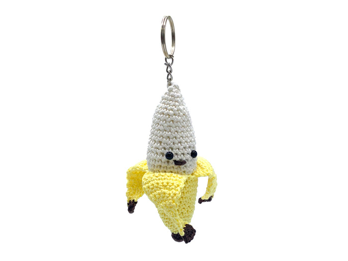 Achat Kit crochet - Pendentif sac / porte clé - Banane