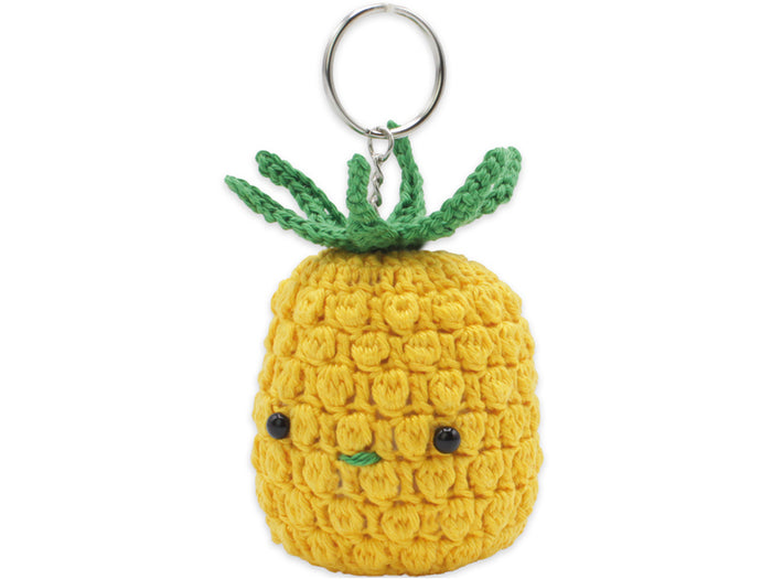 Achat Kit crochet - Pendentif sac / porte clé - Ananas