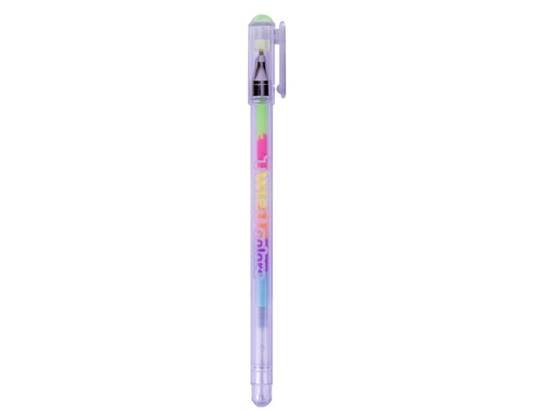 Achat Stylo encre gel multicolore arc en ciel color twist