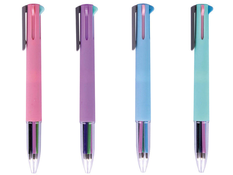 Achat Stylo 5 couleurs pastel - coloris aléatoire