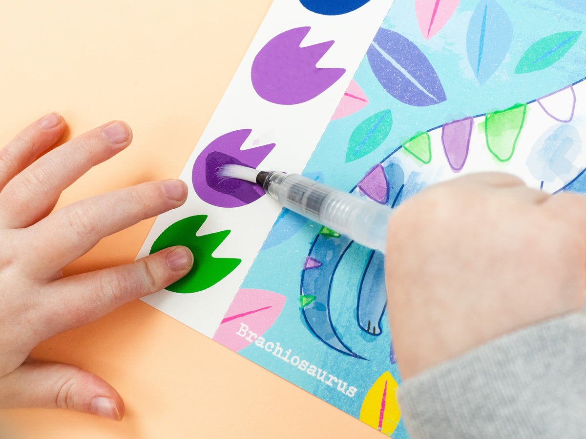 achat Paint A Picture Set - Kit d'aquarelle enfant - Dinosaurs