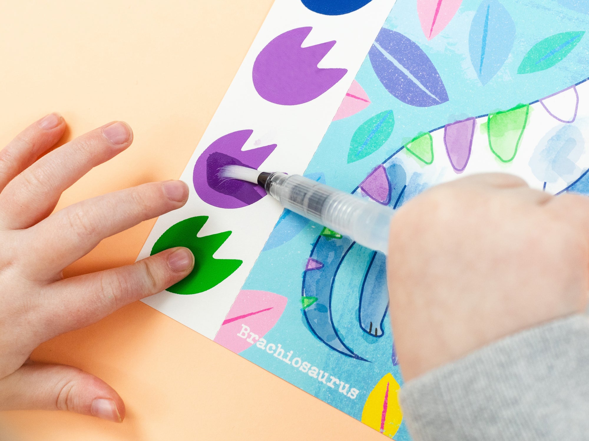 Achat Paint A Picture Set - Kit d'aquarelle enfant - Dinosaurs