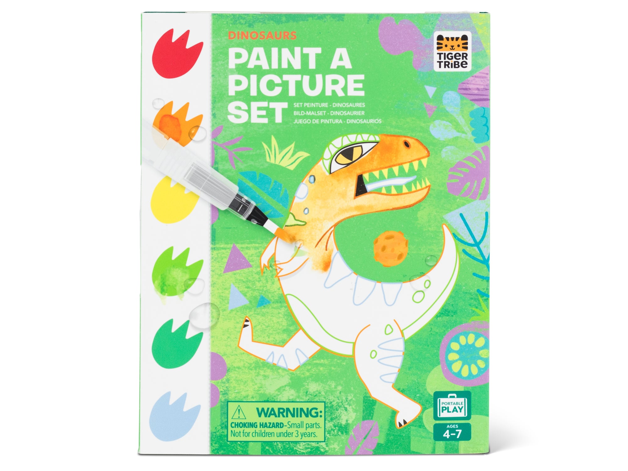 Achat Paint A Picture Set - Kit d'aquarelle enfant - Dinosaurs