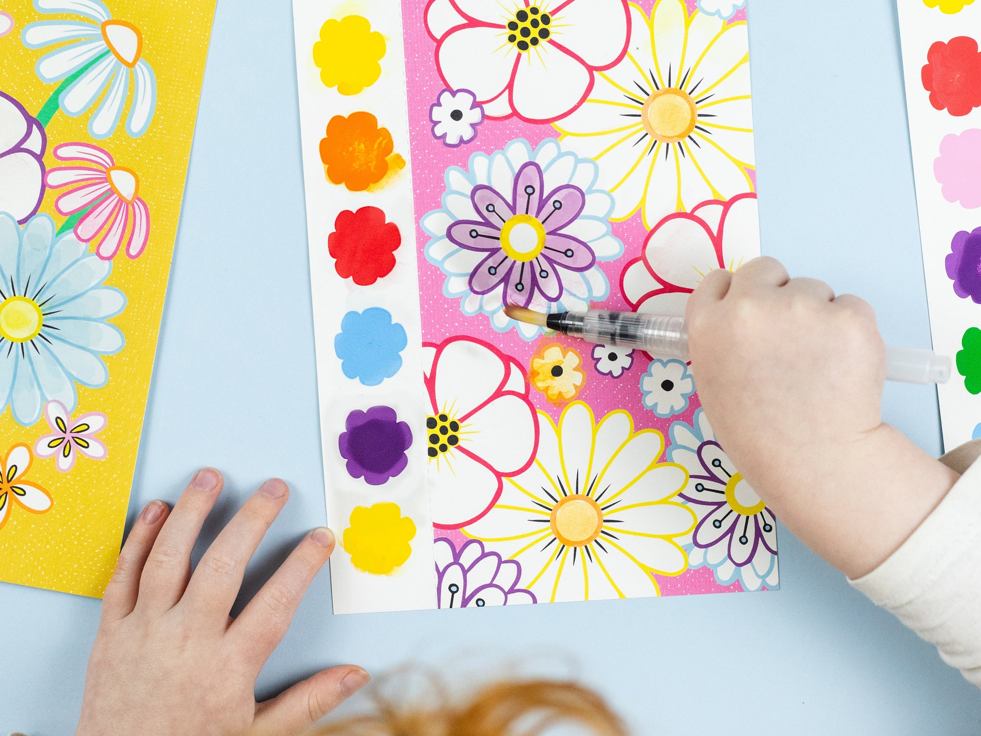 Paint A Picture Set Butterflies & Flower
