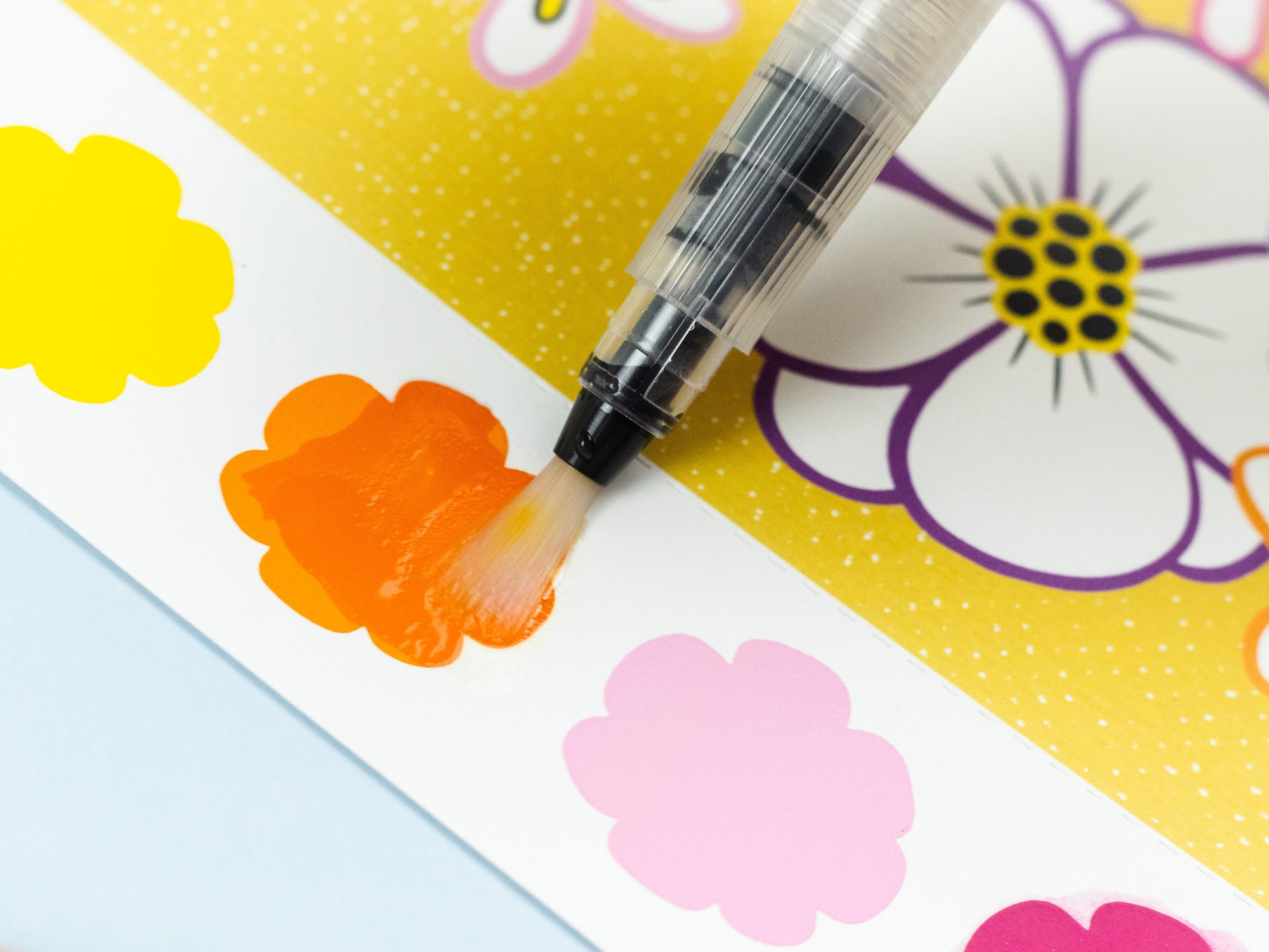 Paint A Picture Set Butterflies & Flower