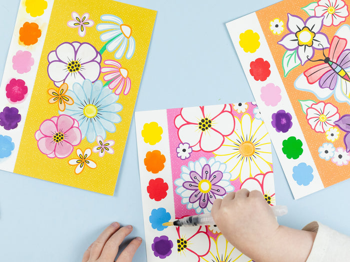 Achat Paint A Picture Set - Kit d'aquarelle enfant - Butterflies & Flower