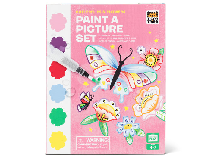 Achat Paint A Picture Set - Kit d'aquarelle enfant - Butterflies & Flower