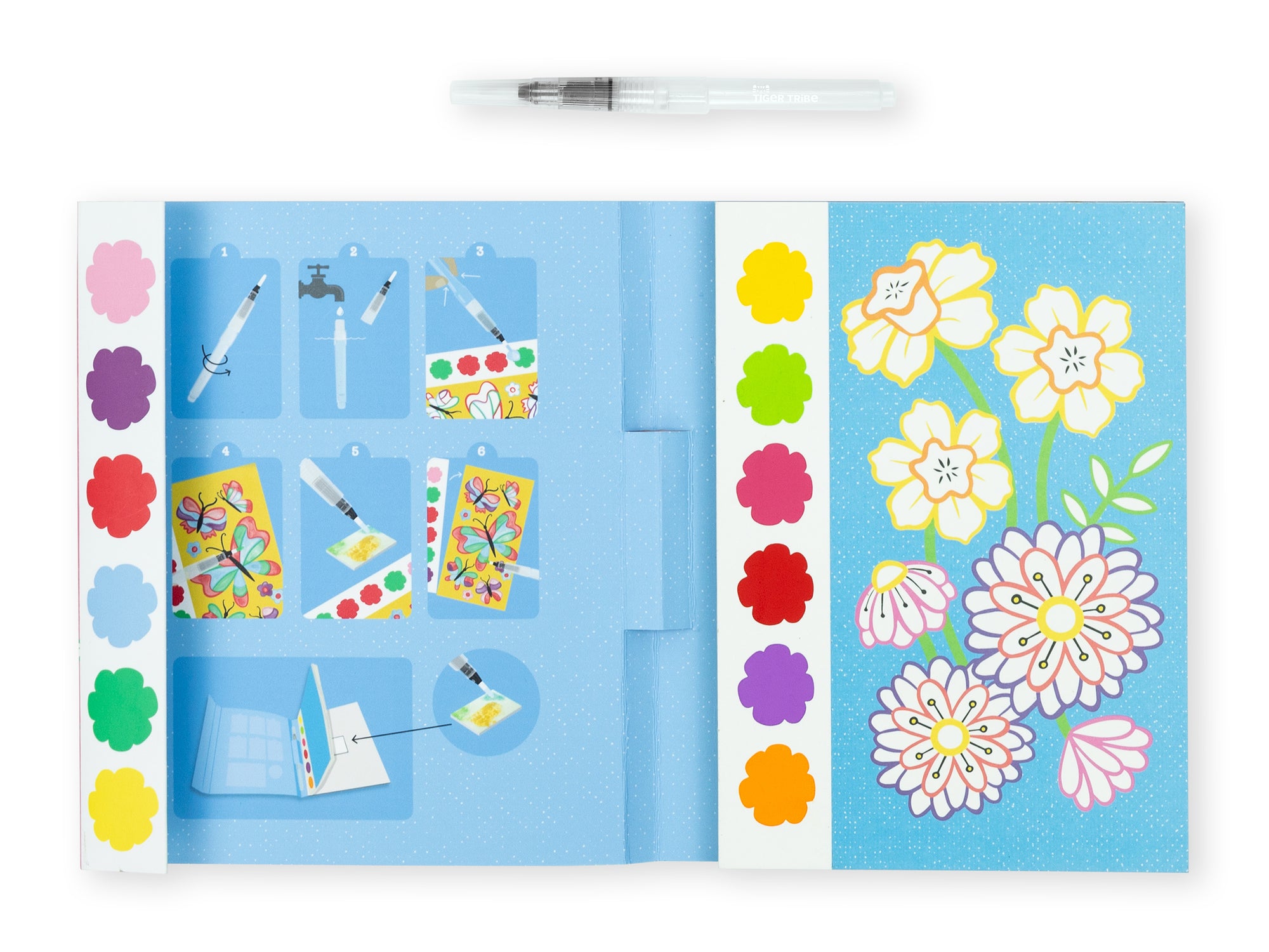 Paint A Picture Set Butterflies & Flower