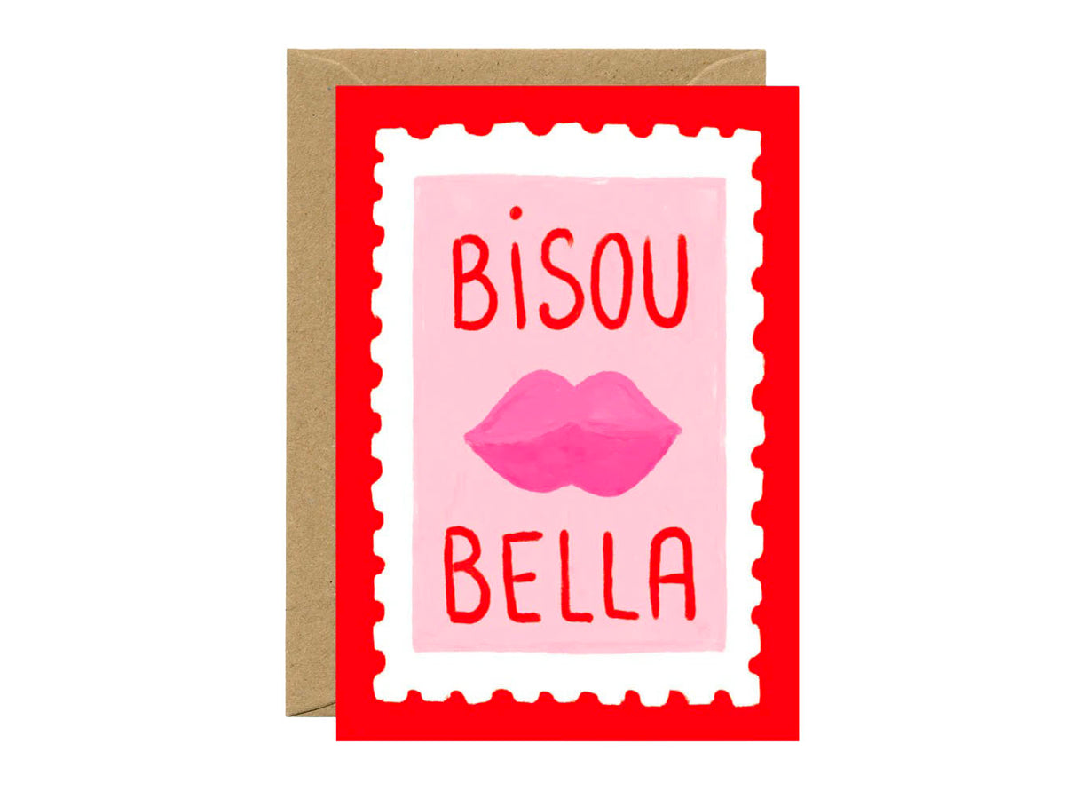 achat Carte de voeux - Bisou Bella - ATWS