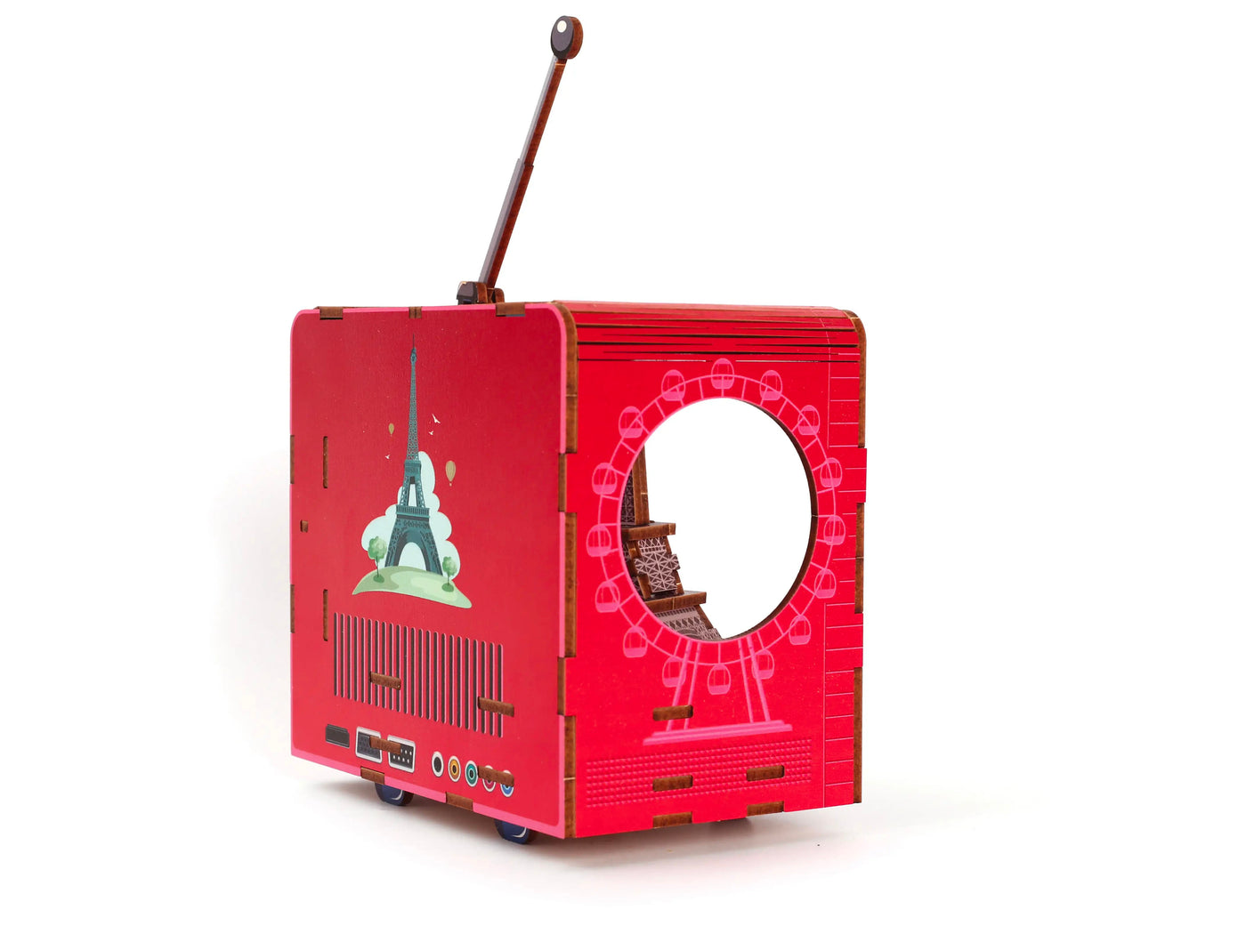 achat Maquette 3D Bois - Tv Paris - Graine Créative