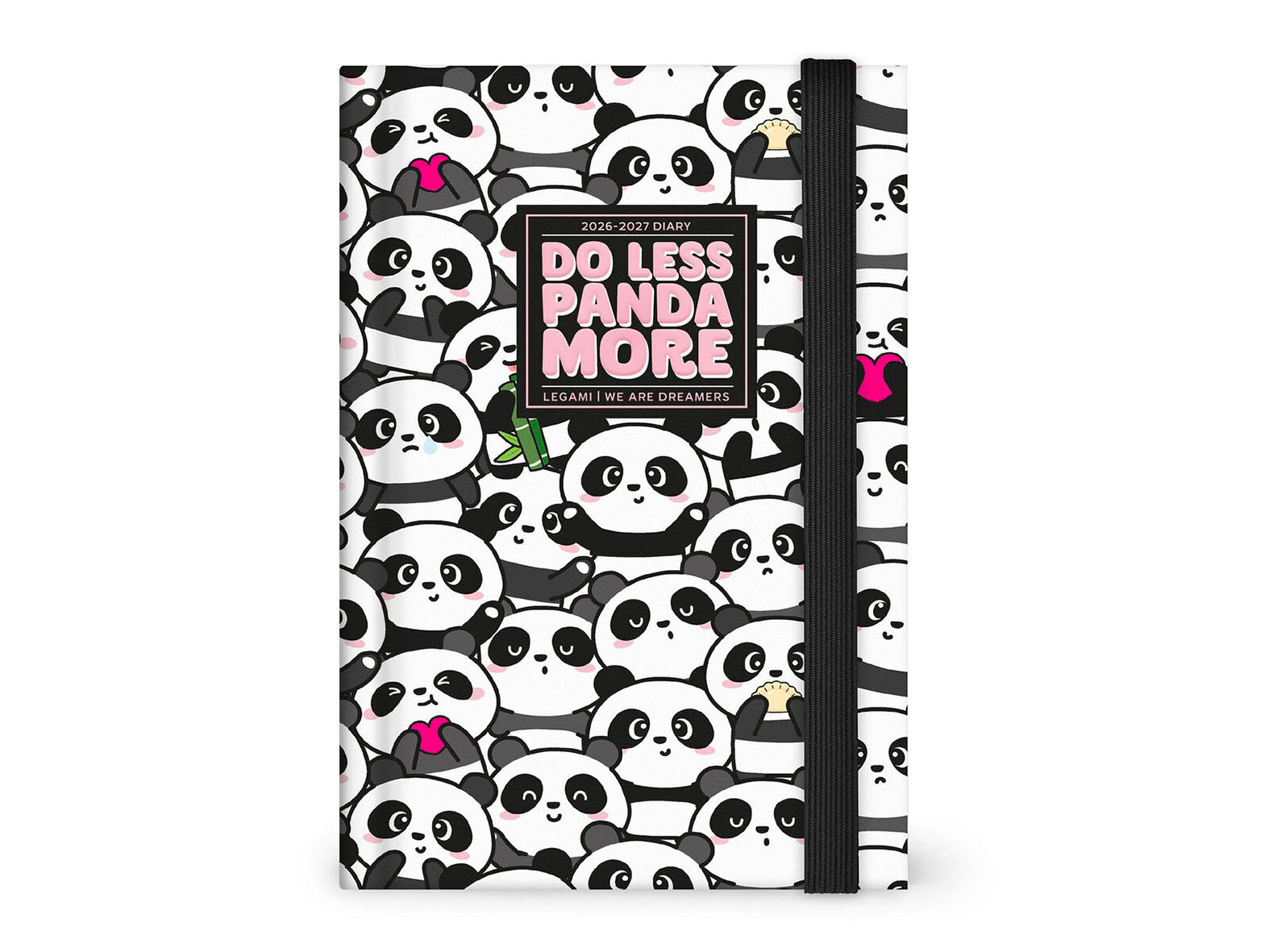 Achat Agenda 2027 Panda "Do less Panda More" - Legami