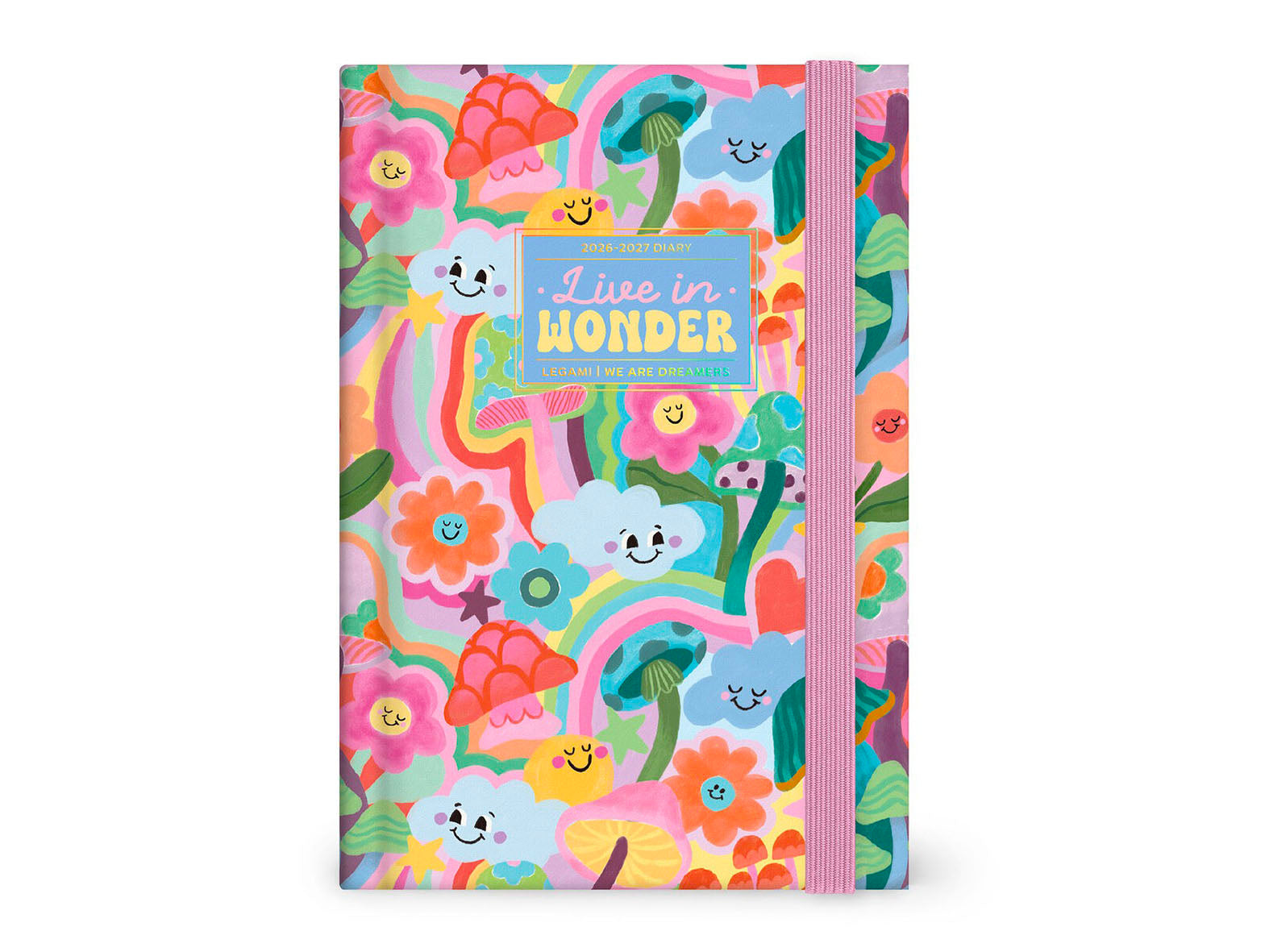 Achat Agenda 2027 Mushrooms "Live in wonder" - Legami