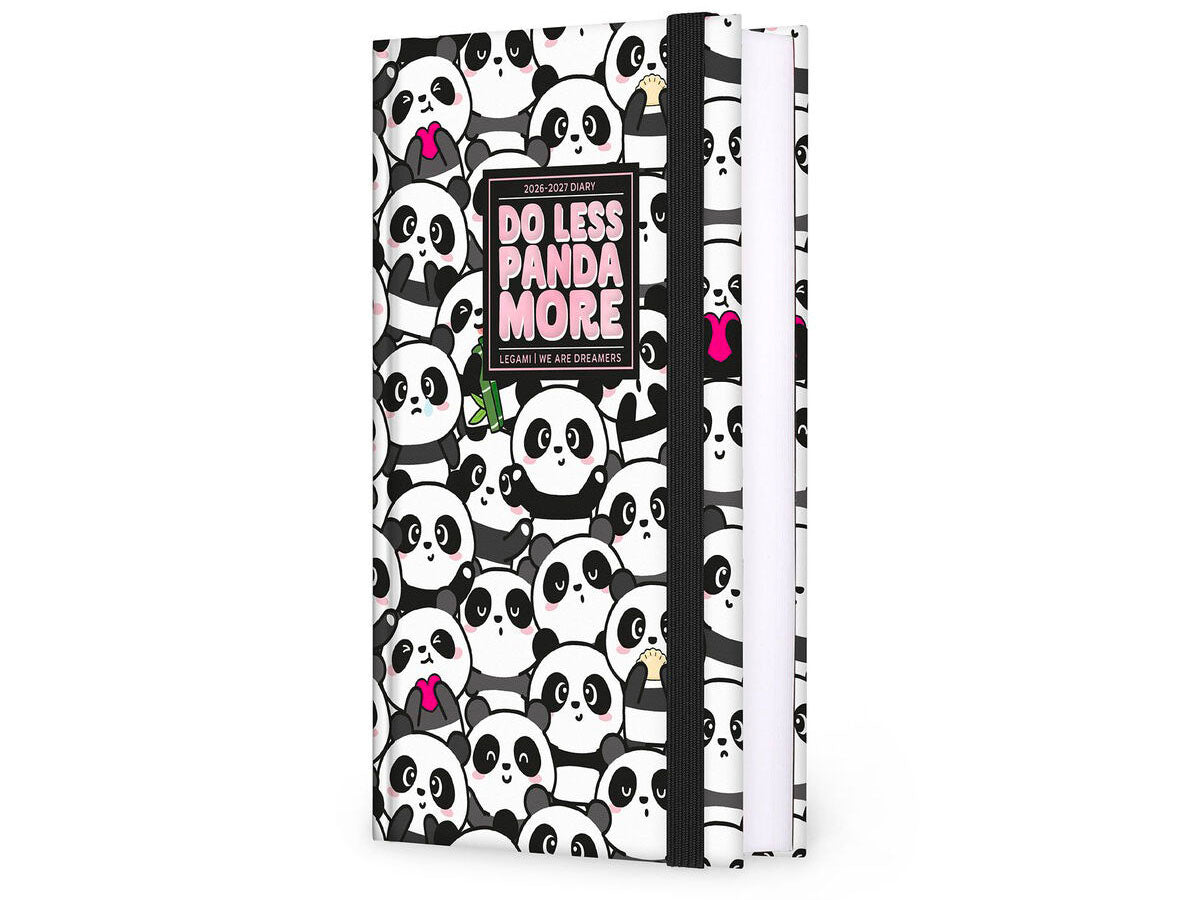 achat Agenda 2027 Panda "Do less Panda More" - Legami