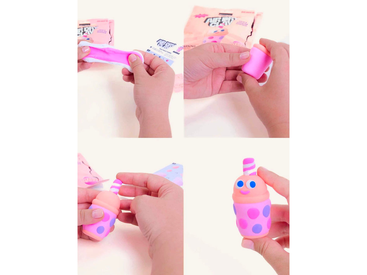 achat Mini Kit DIY pâte à modeler magique Air Dry Clay - Bubble le Bubble Tea - OMY