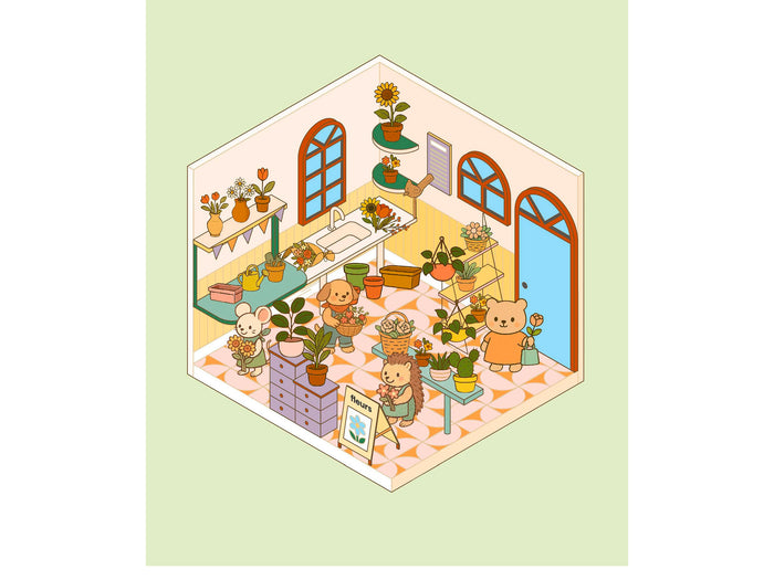 Achat Album de 700 stickers repositionnables - Mon petit fleuriste + 1 pince